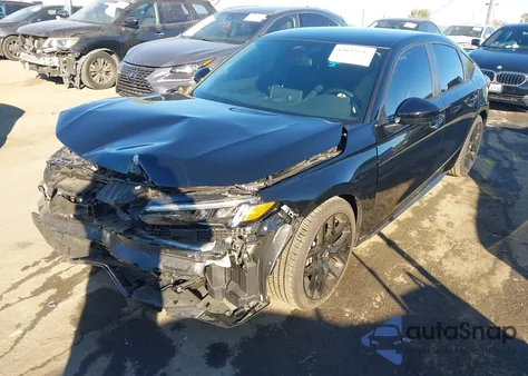 2025 Honda Civic Sedan Sport z USA, uszkodzony, nr VIN 19XFL2H83SE020941